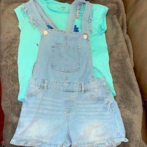 Girl overall size 12-13 from Terranova